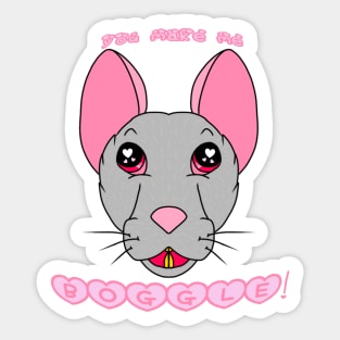 You Make Me Boggle! (Full Color Version) Sticker